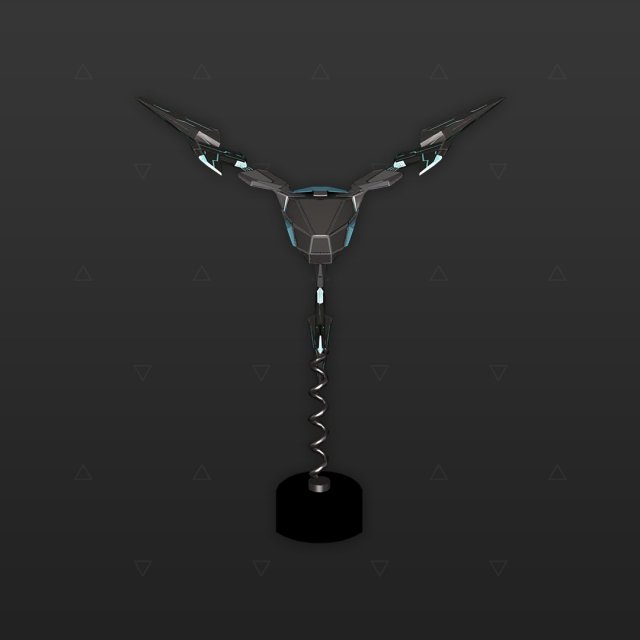 Trident Fighter Bobblehead