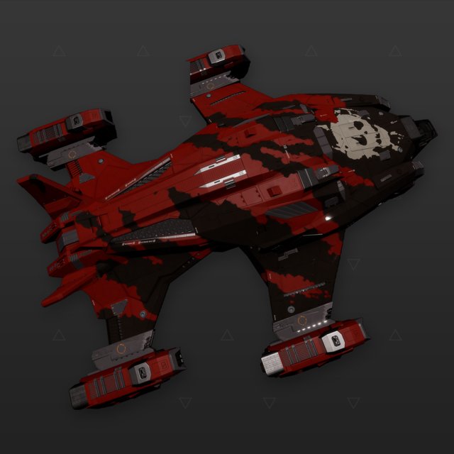 Alliance Chieftain Pirate Faction Red